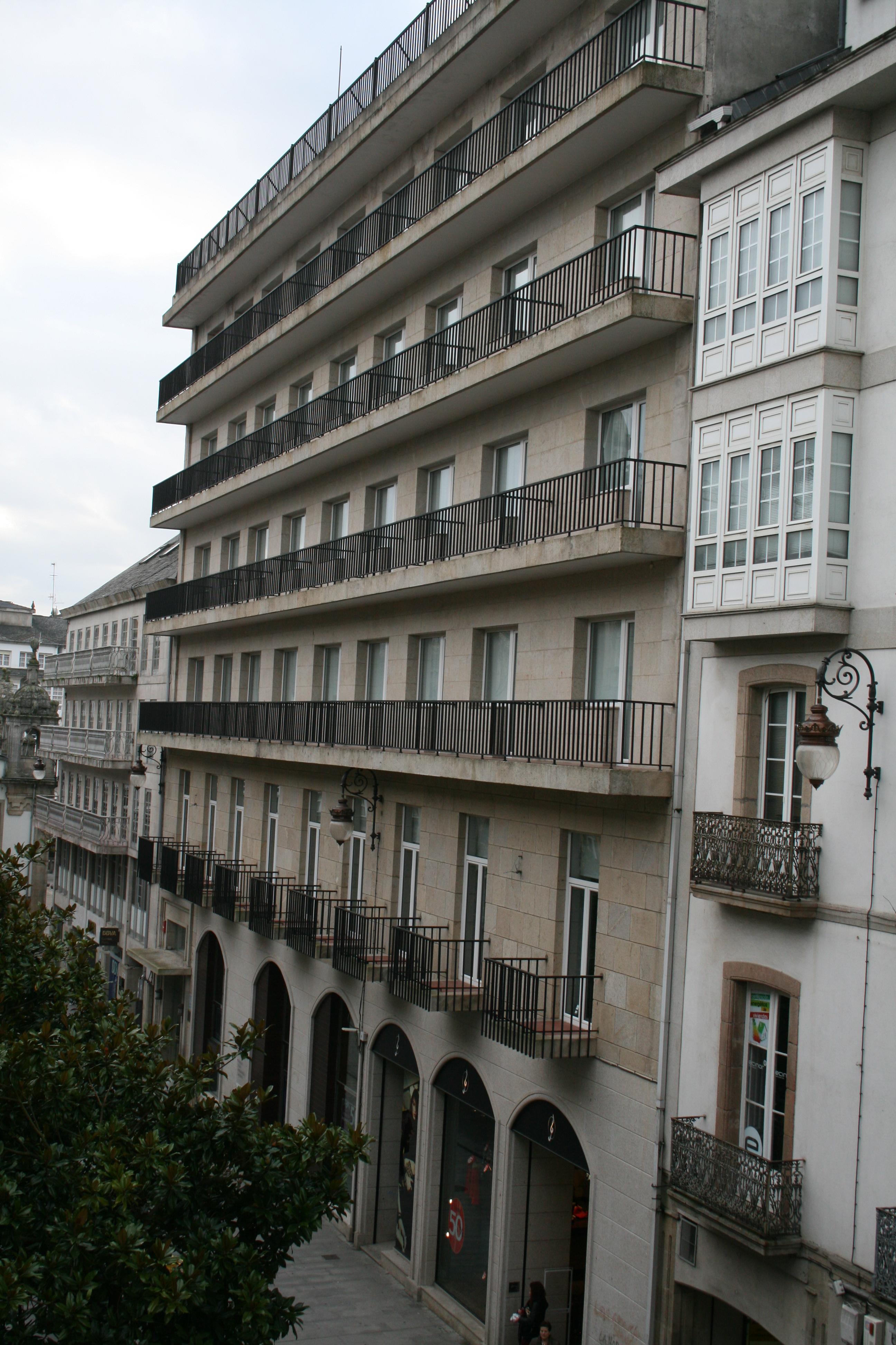 Hotel Mendez Nunez Lugo Eksteriør billede